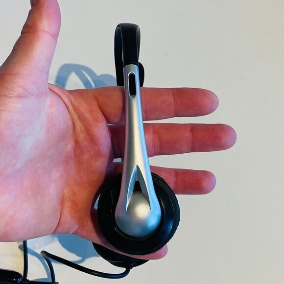 🆕 USB wired mic headphones headset PC mac REMOTE work speaker audio computer - Picture 7 of 10